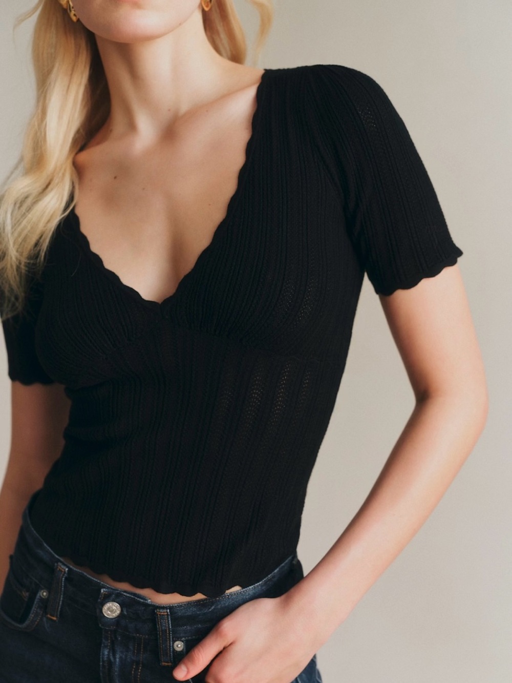 NWOT Sezane Cloe Jumper